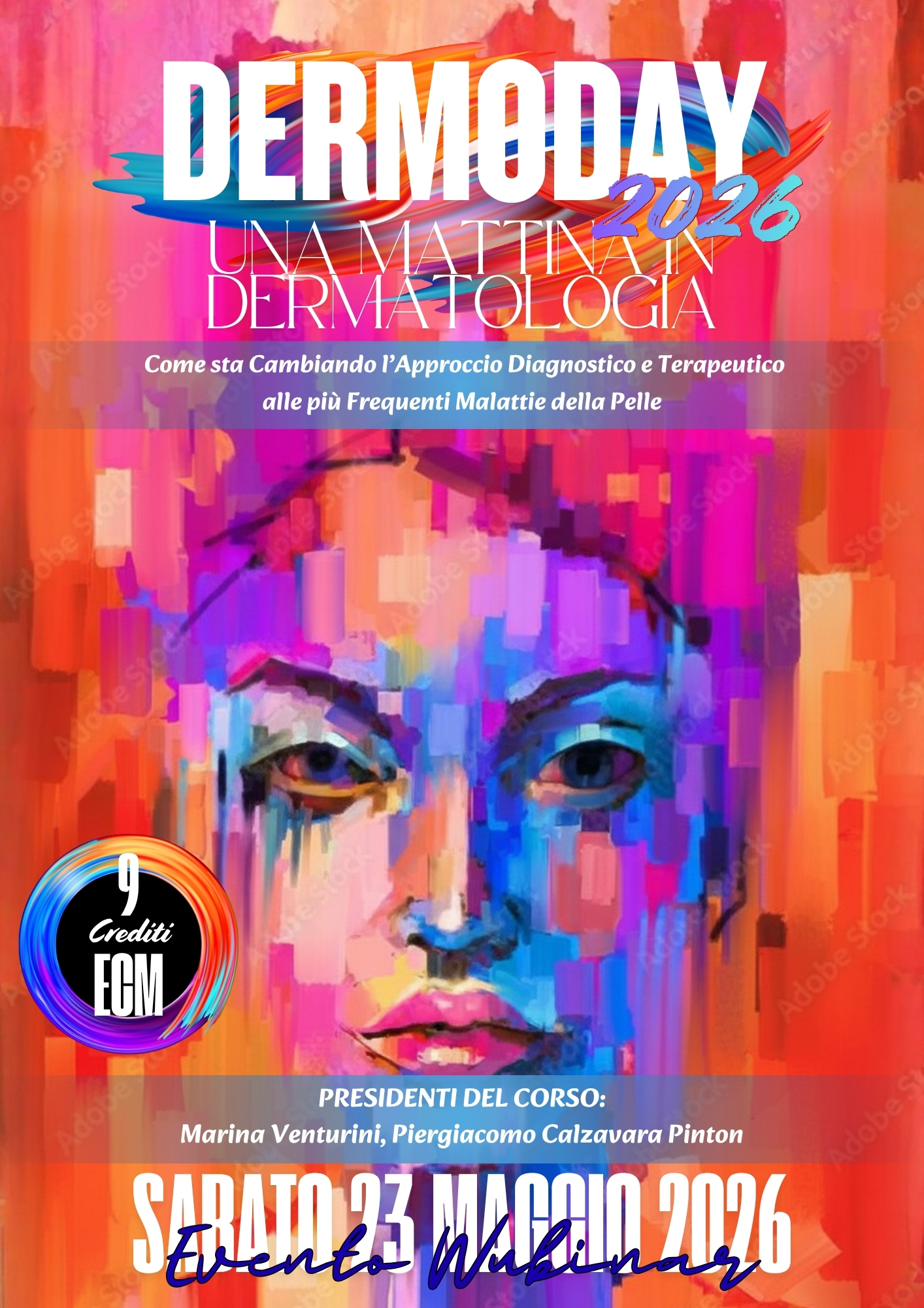 Programma DERMODAY 2026: UNA MATTINA IN DERMATOLOGIA - Come Sta Cambiando  l’Approccio Diagnostico e Terapeutico alle più Frequenti Malattie della pelle